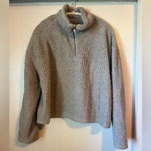 Thread & Supply Cozy Tan Turtleneck Sweater